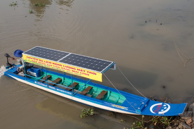 Sử dụng Điện năng lượng mặt trời cho Ghe Thuyền và Tàu thủy du lịch