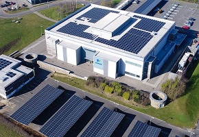 Hệ thống điện mặt trời 800kwp cho văn phòng và nhà xe công ty Aviva