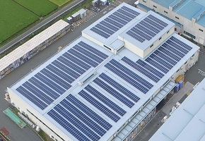 Hệ thống điện năng lượng mặt trời 500kwp của công ty Hanatsu