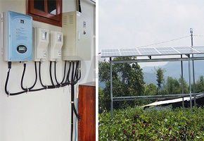 Hệ thống trạm bơm kết hợp với  hệ thống điện hòa lưới tại Lâm Đồng