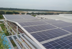 Hệ thống điện năng lượng mặt trời hòa lưới 400KWP tại Bình Dương