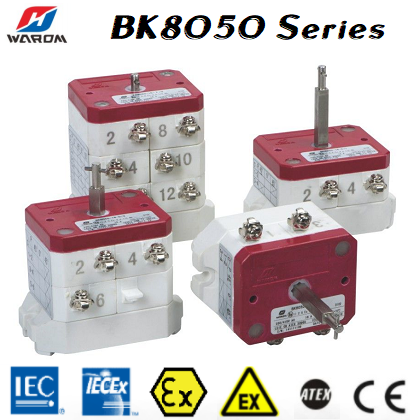 Công Tắc điều Khiển Chống Cháy Nổ Warom BK8050 Series