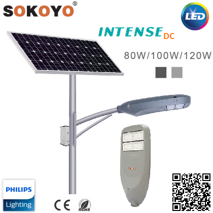 Đèn đường năng lượng mặt trời Sokoyo Intense-Series
